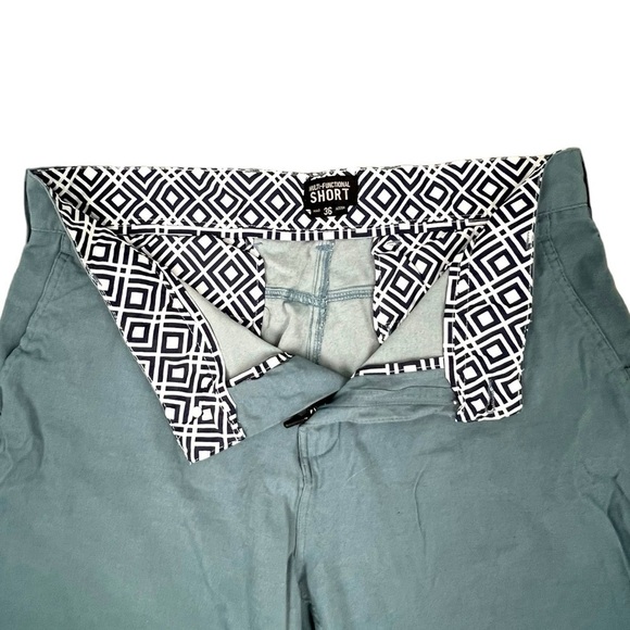 Men’s Trunk Multi-Functional Blue Shorts - Size 36 - Picture 2 of 9